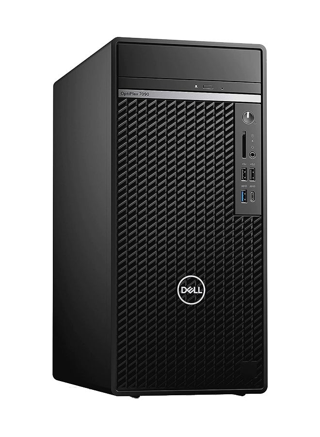 DELL - OptiPlex 7000 7090 Tower PC, Core i7-11700 Processor/16GB RAM/256GB SSD/Integrated Graphics/Windows 11 Black - Image 1