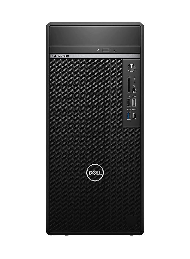 DELL - OptiPlex 7000 7090 Tower PC, Core i7-11700 Processor/16GB RAM/256GB SSD/Integrated Graphics/Windows 11 Black - Image 1