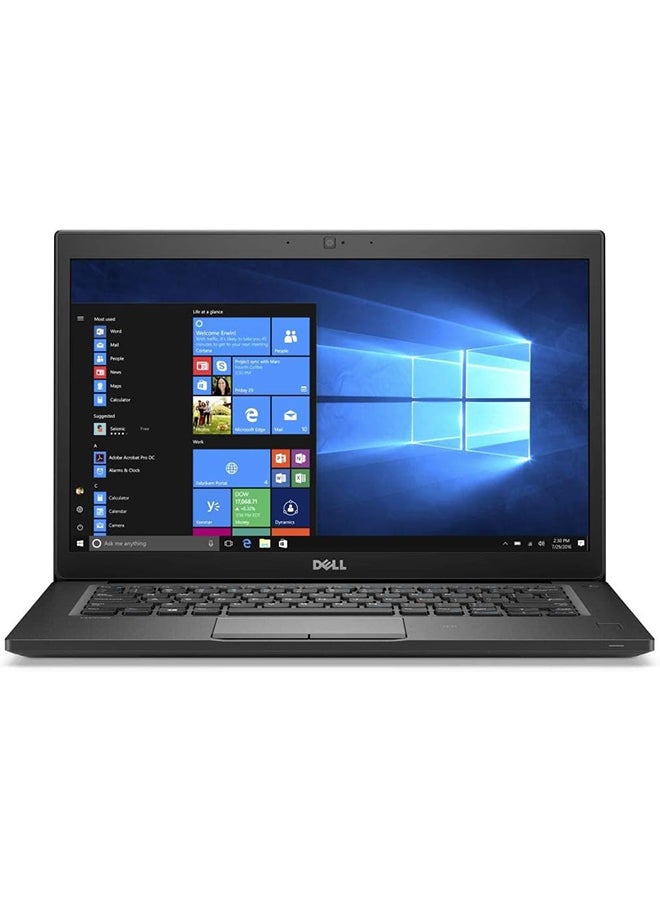 (Upgraded Version) Latitude 7480 Business Laptop With 14-Inch Display, Core i5-7300U Processor/8GB DDR4 RAM/256GB SSD/Integrated Garphics/Windows 10 Pro English BLACK English BLACK