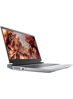 DELL G15 5511 Gaming (Upgraded Version) Laptop With 15.6-Inch Display, Core i7-11800H Processor/16GB RAM/512GB SSD/4GB Nvidia Geforce RTX 3050 Graphics Card/Windows 11 Home English/Arabic Silver  - Image 2