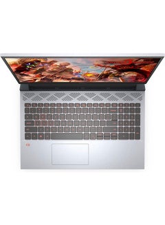 DELL G15 5511 Gaming (Upgraded Version) Laptop With 15.6-Inch Display, Core i7-11800H Processor/16GB RAM/512GB SSD/4GB Nvidia Geforce RTX 3050 Graphics Card/Windows 11 Home English/Arabic Silver  - Image 5