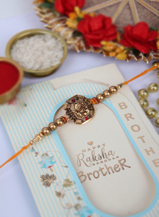 مدهور سوار لعيد راخي الهندي مصنوع يدوياً متعدد الألوان - Image 2