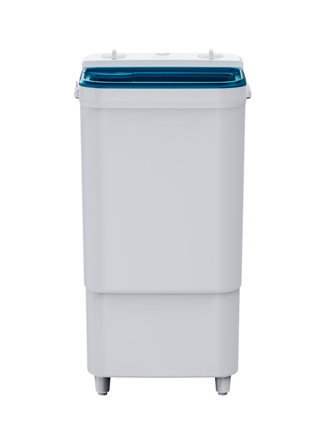 Nobel - 7 Kg Single Tub Washing Machine With 320W Rated Power, 2 Wash Programs, Transparent Washbin Cover, Removable Lid, 15-Min Timer, 3 Star Pulsator, Compact Design, Energy Efficient 7 kg NWM890 White - Image 1