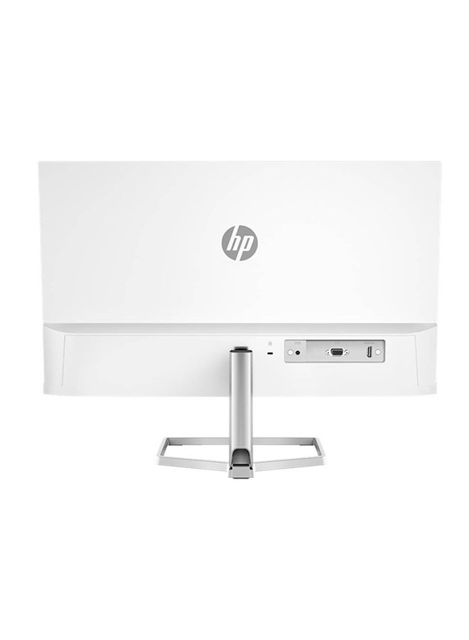HP - M24fw 23.8 Inch Monitor, FHD 1920 x 1080 IPS Display, 75Hz Refresh Rate, 300 Nits Brightness, 5ms Response Time, 16.7 Million Colors, 1 HDMI 1.4/1 VGA, AMD FreeSync 2D9K1AS#ABV White - Image 1