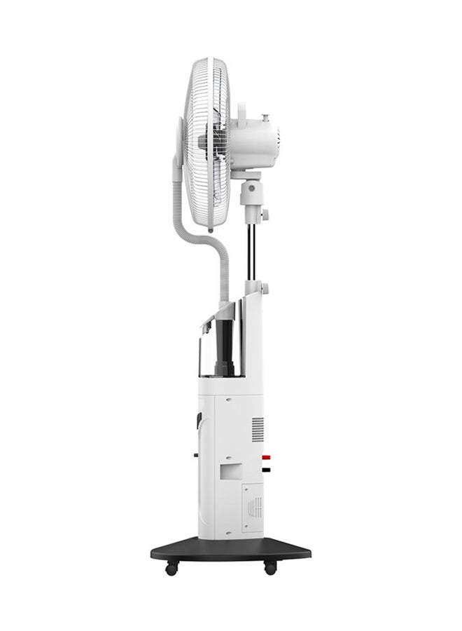 Nobel - 16" with 5 Fan Blade Rechargable Mist Standing Fan, Wide Oscillation, 4 Stack Bright LED NF777MRC White - Image 1