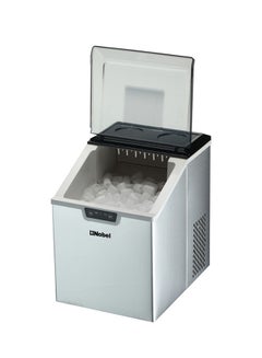 Nobel Ice Cube Maker Stainless Steel 15-18 Kgs 24 Hrs Ice Making Capacity 2.4Kgs Icebin Capacity, 3.2L Water Tank Bullet Ice Shaped Led Indicator 18.0 kg 150.0 W NIM24 Silver  - Image 5