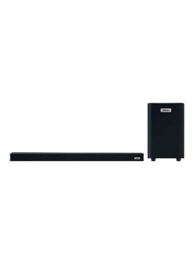 Haier - Soundbar with Subwoofer HSD3A040B Black - Image 1