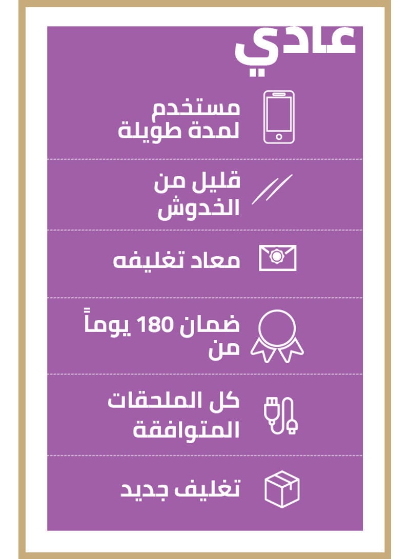 ابل  Renewed - iPhone 14 256GB Starlight 5G With FaceTime - Image 3