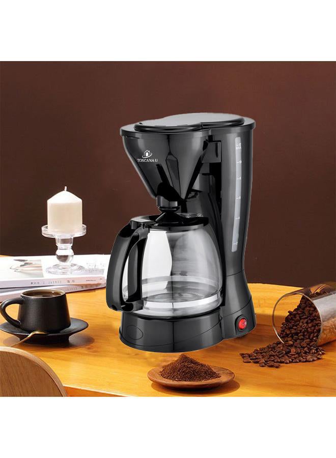 TOSCANA U - Coffee Maker With Detachable And Reusable Filter 1.5 L 800 W ST-5760 Black - Image 1