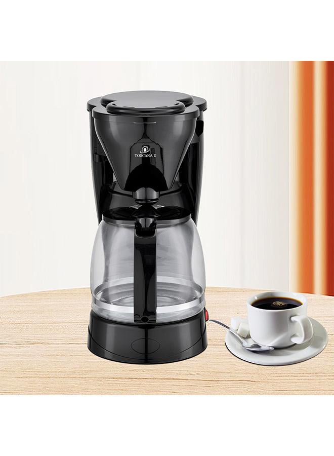 TOSCANA U - Coffee Maker With Detachable And Reusable Filter 1.5 L 800 W ST-5760 Black - Image 1
