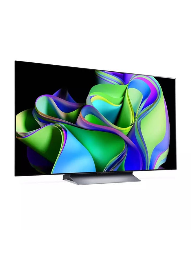 LG - 55 Inch 4K OLED TV Smart TV OLED55C36LA Black OLED55C36LA Black - Image 1