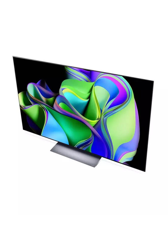LG - 55 Inch 4K OLED TV Smart TV OLED55C36LA Black OLED55C36LA Black - Image 1