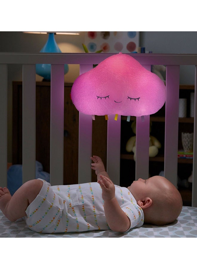 Baby Toy Twinkle & Cuddle Cloud Soother Plush Crib-Attach Sound Machine with Lights & Music for Newborns 0+ Months