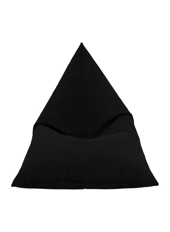 PENHALIGON'S Youri | Linen Bean Bag Chair Black Small - Image 2