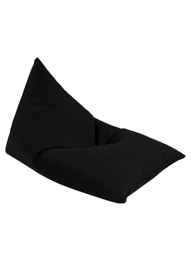PENHALIGON'S Youri | Linen Bean Bag Chair Black Small - Image 3
