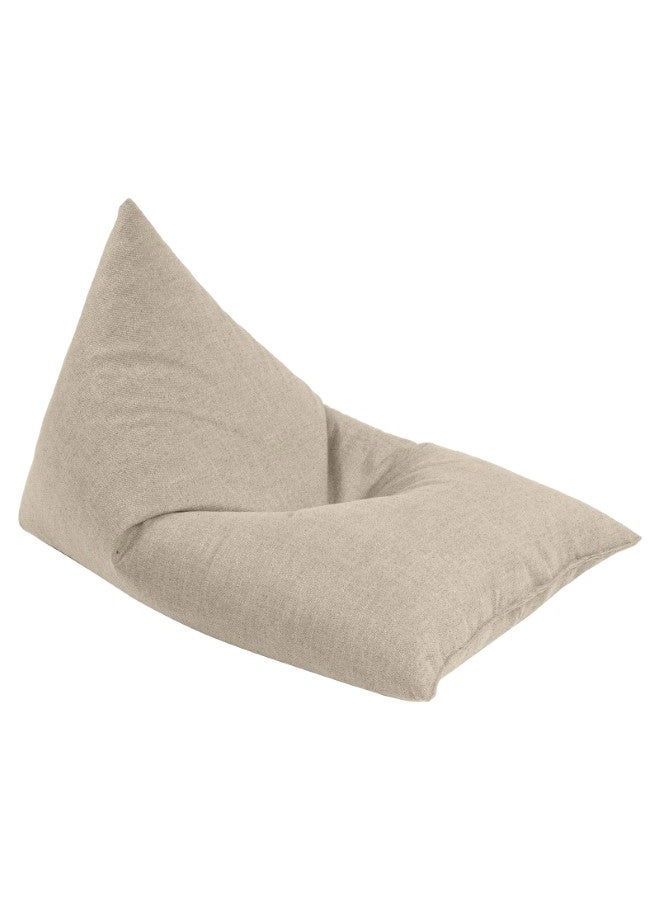 In-House Youri | Linen Bean Bag Chair Light Beige Large - Image 3