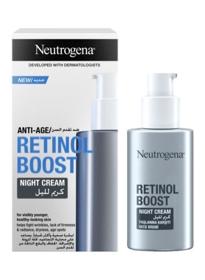 Neutrogena Retinol Boost Night Cream 50ml  - Image 1