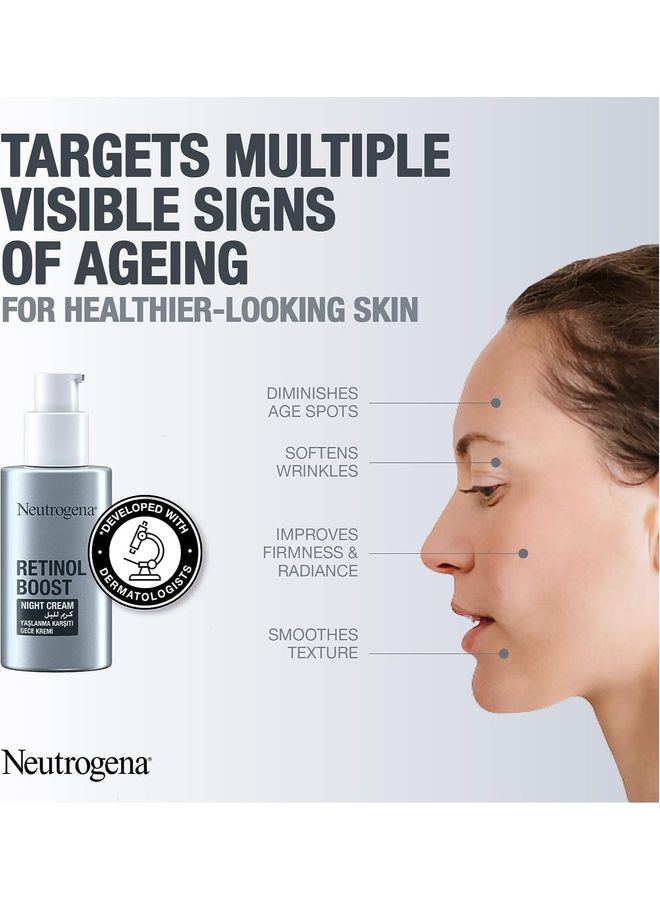 Neutrogena Retinol Boost Night Cream 50ml  - Image 3