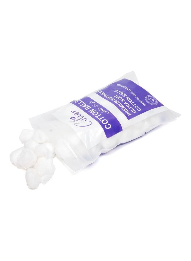 COLIER - Premium Softness Ultra Soft Cotton Balls 80Pcs - Image 1