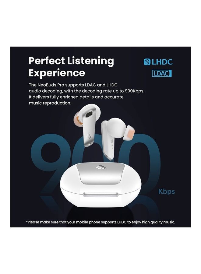 اديفير سماعات أذن عالية الدقة - إلغاء ضوضاء نشط هجين، سماعات رياضية لاسلكية مع LDAC، عمر بطارية طويل للمكالمات والموسيقى - Image 2