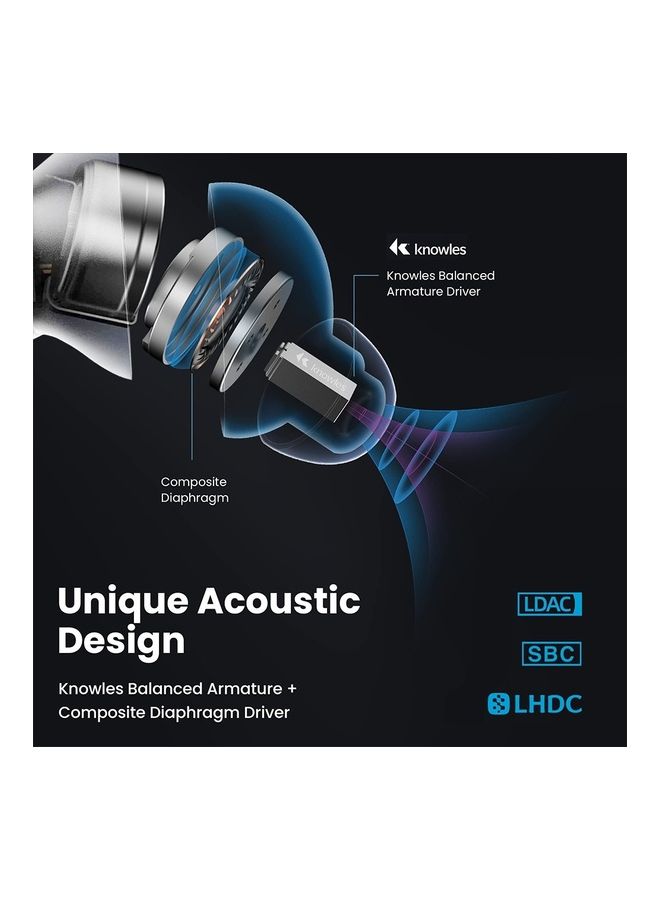 اديفير سماعات أذن عالية الدقة - إلغاء ضوضاء نشط هجين، سماعات رياضية لاسلكية مع LDAC، عمر بطارية طويل للمكالمات والموسيقى - Image 5