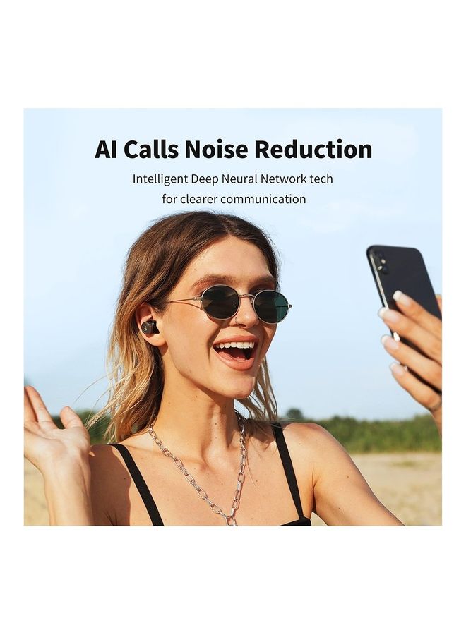 EDIFIER Bluetooth V5.3 Active Noise Cancelling, Fast Charging Wireless Earbuds With Dual Dynamic Drivers, Custom EQ - Physical Button And App Control Black  - Image 3