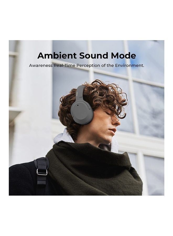 اديفير سماعات رأس لاسلكية بتقنية البلوتوث وصوت عالي الدقة مع خاصية إلغاء الضوضاء النشطة الهجينة، ومدة تشغيل تصل إلى 49 ساعة - Image 1