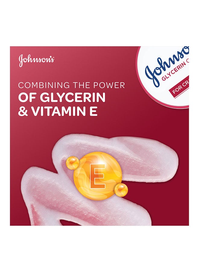 Johnson's Glycerin Cream For Cracked Skin Enriched With Vitamin E 300ml  - Image 4