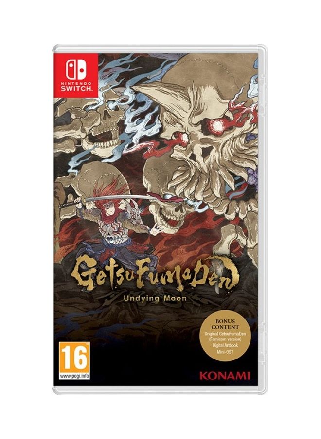 كونامي لعبة Getsufumaden Undying Moon القياسية من Nintendo Switch 
