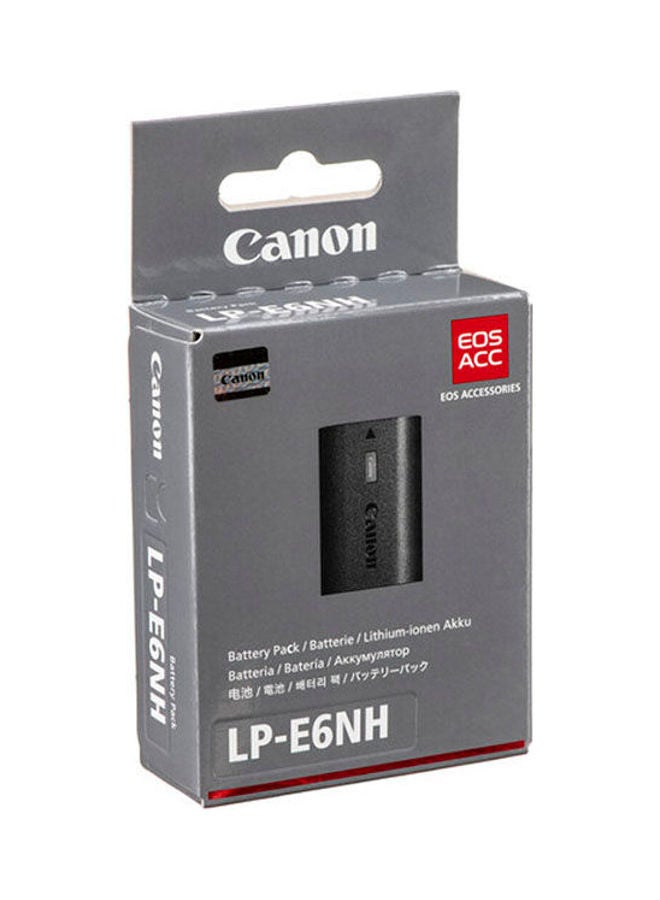 Canon 2130 mAh LP-E6NH Battery Pack Lithium-Ion Battery (7.2V, 2130mAh) Black  - Image 2