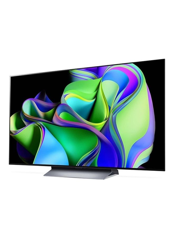 LG - 48 Inch OLED TV 4K HDR Smart TV OLED48C36LA Black - Image 1