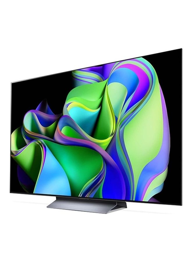LG - 48 Inch OLED TV 4K HDR Smart TV OLED48C36LA Black - Image 1