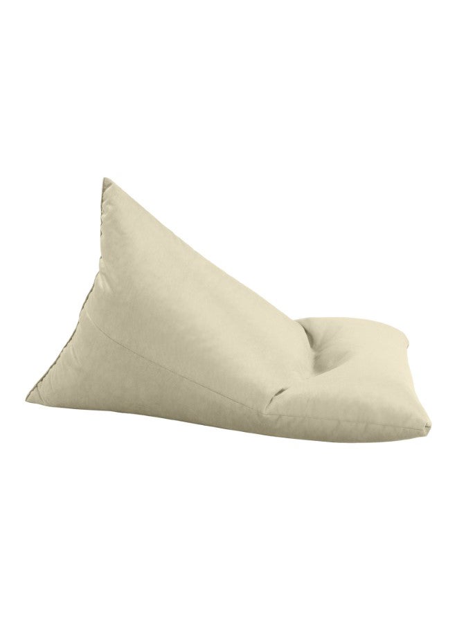 Ilkay | Velvet Bean Bag Chair Light Beige Small - v1692865708/N24423128A_4