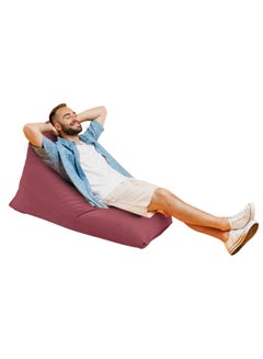 ريغال إن هاوس إيلكاي | كرسي بين باغ من المخمل زهري غامق Small  - Image 1
