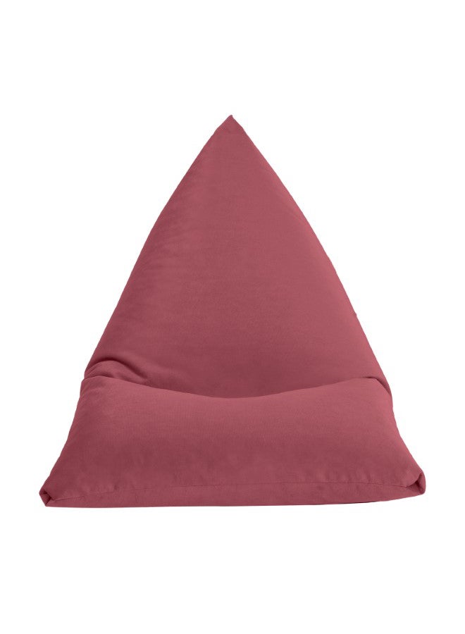 Ilkay | Velvet Bean Bag Chair Dark Pink Small - v1692865719/N24423134A_2