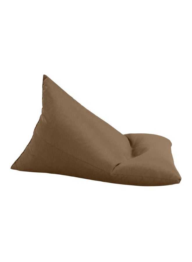 Ilkay | Velvet Bean Bag Chair Light Brown Large - v1692865726/N27045727A_4