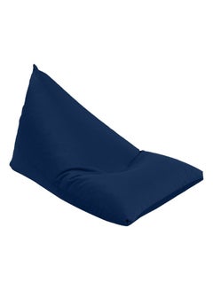 In-House Ilkay | Velvet Bean Bag Chair Dark Blue Large  - Image 3