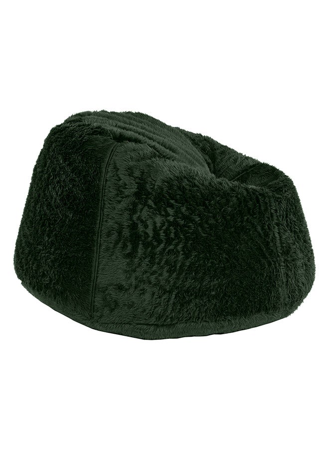 Kempes | Fur Bean Bag Chair Green Small - v1692869706/N27375691A_5