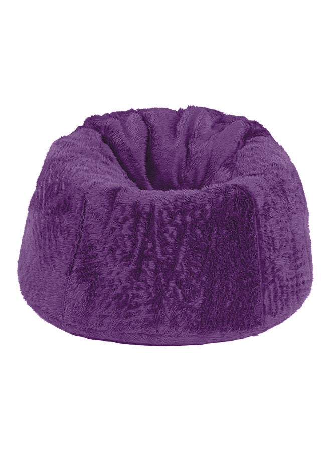 Kempes | Fur Bean Bag Chair Purple Small - v1692869708/N27375709A_3
