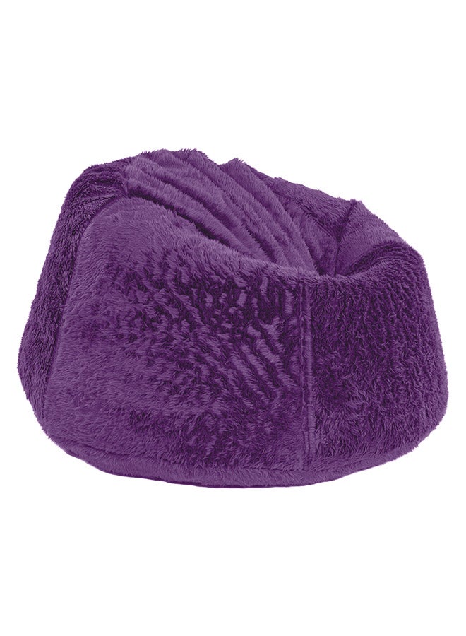 Kempes | Fur Bean Bag Chair Purple Small - v1692869708/N27375709A_4