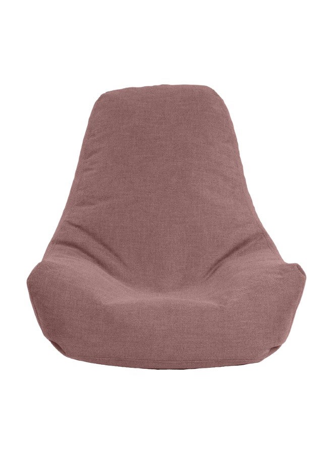 PENHALIGON'S Pascal | Linen Bean Bag Chair Dark Pink Small - Image 4