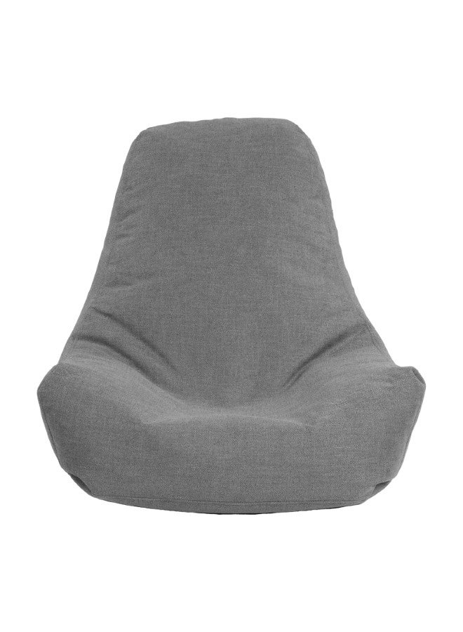 In-House Pascal | Linen Bean Bag Chair Light Grey Small - Image 4