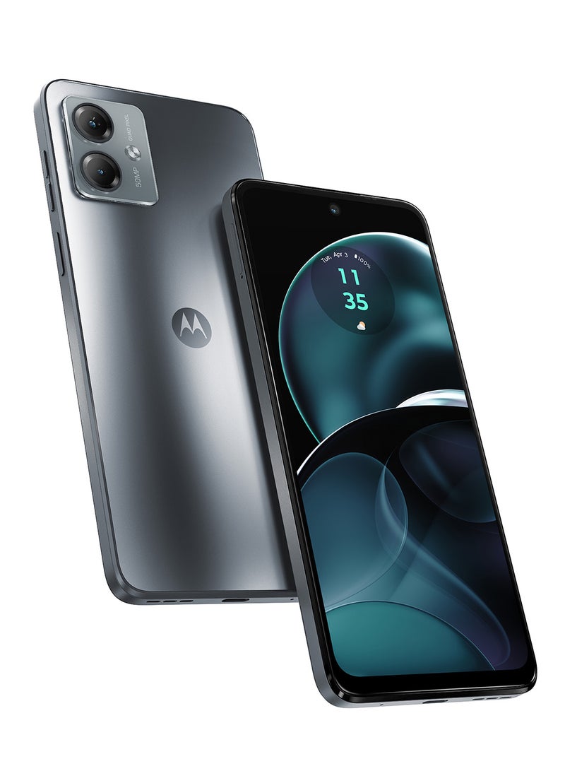 Motorola - G14 Dual SIM Steel Grey 4GB RAM 128GB 4G - Middle East Version - Image 1