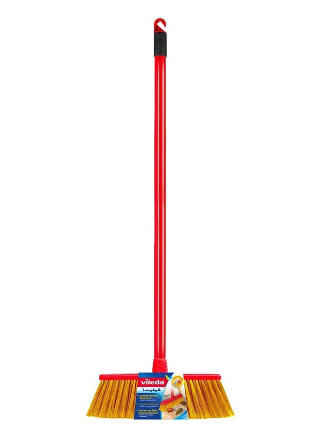 Vileda - Vileda Outdoor Broom Standard with handle Multicolour 33 × 6 × 140cm - Image 1