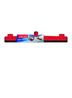 Vileda Easy To Install Floor Mop With Stick High Water Mopping Efficiency High Quality Foam Red 42cm  - Image 2