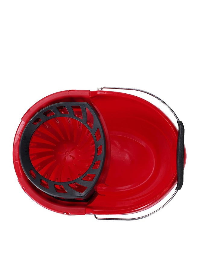 Vileda - Super Mocio Bucket And Wringer Red/black 46 cm - Image 1