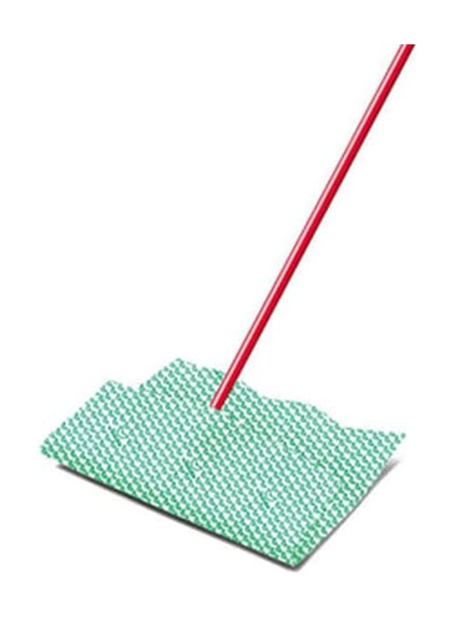 Vileda Easy Clean Floor Cloth, Microfiber, Absorbent, Durable, Stick to Floor Wiper, Hygienically Fresh For Longer, 1 Pc Green/White 60x50cm  - Image 3