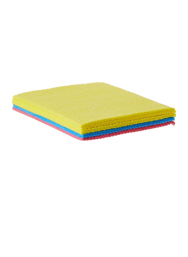 Vileda Sponge Cloth Made Of 100% Natural Materials Super Absorbent And Durable, 20×18cm Multicolor 5cm  - Image 1