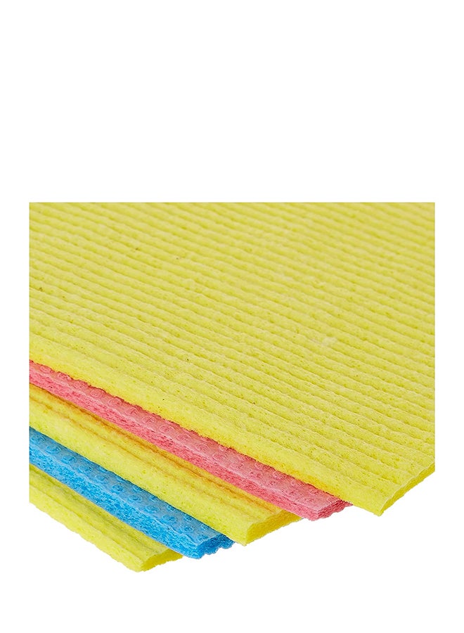 Vileda Sponge Cloth Made Of 100% Natural Materials Super Absorbent And Durable, 20×18cm Multicolor 5cm  - Image 5