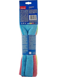 Vileda Microfibre Colors XL - 100% Microfibre Cloth, Absorbent, Hygienic, Versatile, Durable & Washable - 4 pcs  - Image 3